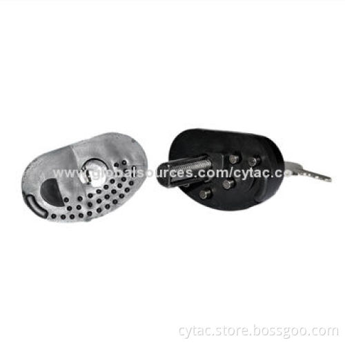 Fits handguns, rifles and shotguns durable steel bodies feature protective rubber padding gun lock